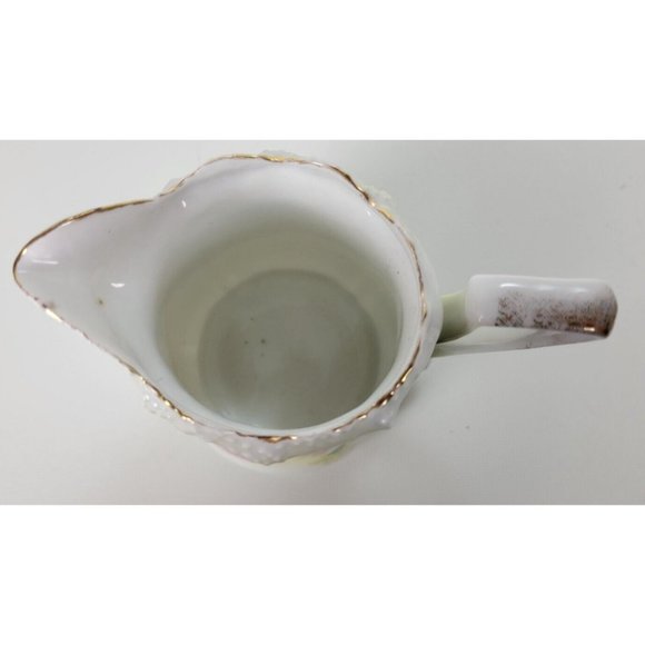 Vintage RS Germany Floral Creamer Roses Tillowitz - Picture 6 of 7